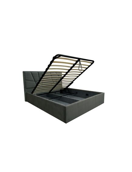 Gulta ALEXA 160 Dark Grey Bed, 3 image