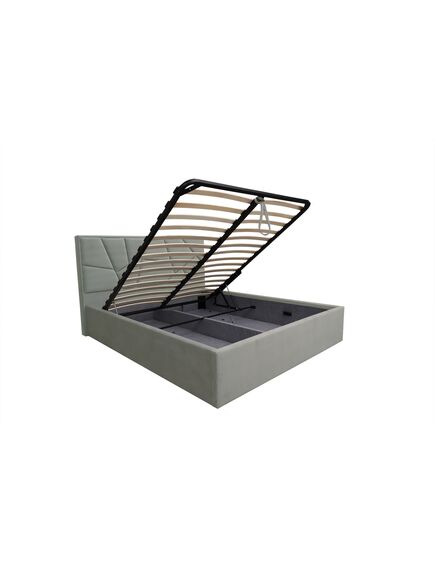 Gulta ALEXA 160 Light Grey Bed, 3 image
