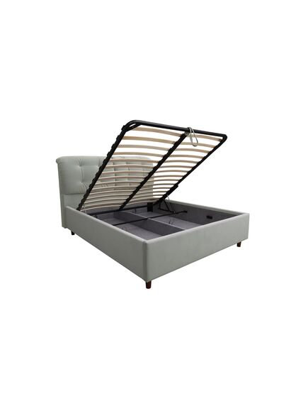 Gulta ANNA 180 Light Grey Bed, 3 image