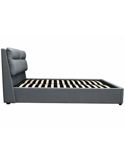 Gulta AURORA new 180 Dark Grey Bed, 4 image
