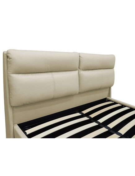 Gulta AURORA new 160 Light Beige Bed, 6 image