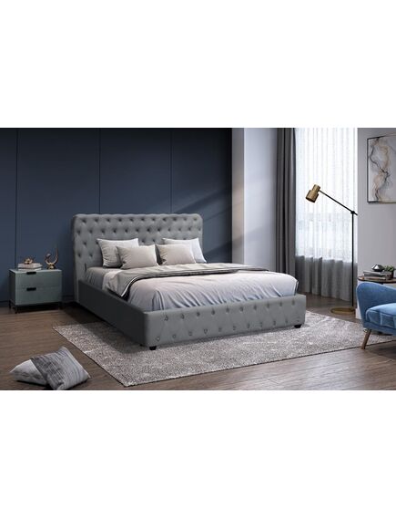 Gulta BELINDA new 160 Dark Grey Bed, 7 image