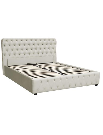 Gulta BELINDA new 140 Light Grey Bed, 2 image