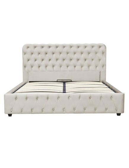 Gulta BELINDA new 140 Light Grey Bed, 3 image