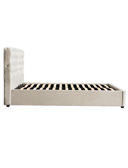 Gulta BELINDA new 140 Light Grey Bed, 4 image