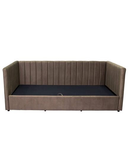 Gulta CAMILA 90 Brown / Olive Green Bed, 3 image