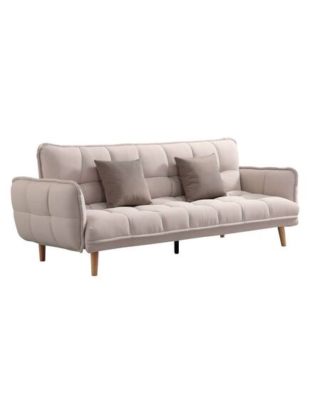 Divans DIONIS Beige Linen Sofa