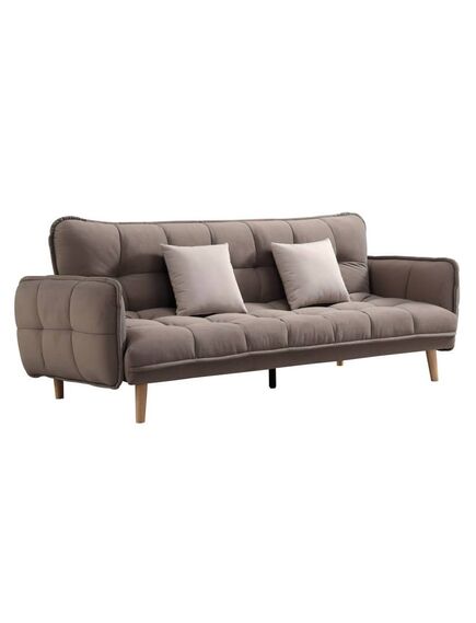 Divans DIONIS Brown Linen Sofa