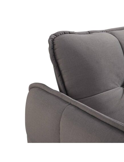 Divans DIONIS Grey Linen Sofa, 6 image