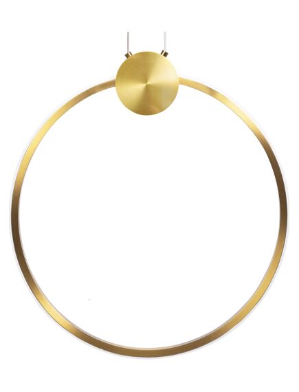 Toolight LAMPA SUFITOWA WISZĄCA LED APP1397-CP OLD GOLD 40cm, 3 image