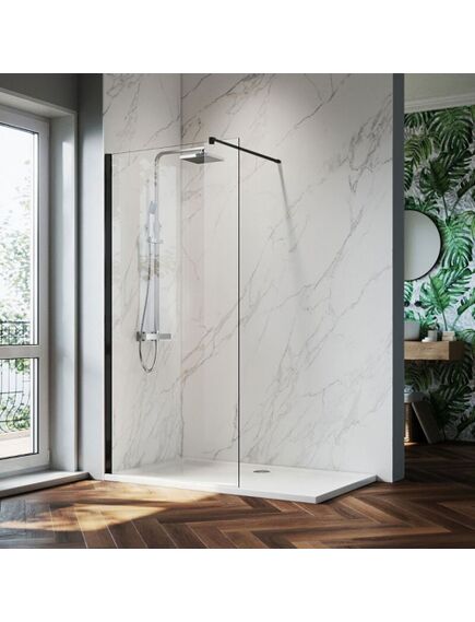 Ocean Dušo sienelė CLEAN 80x195 black, 3 image