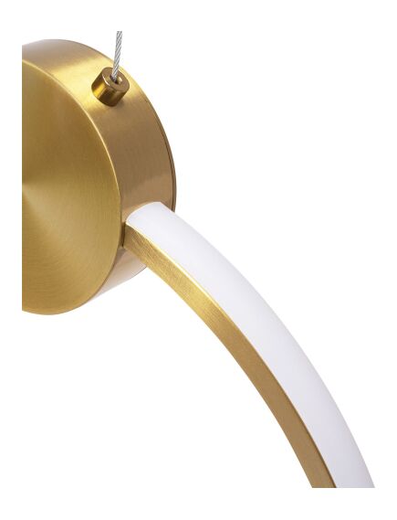 Toolight LAMPA SUFITOWA WISZĄCA LED APP1397-CP OLD GOLD 40cm, 4 image
