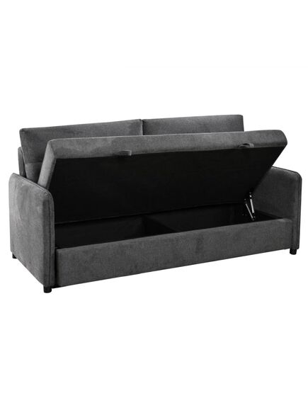 Divans GIROS Dark Grey Burlap Sofa, изображение 2