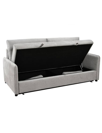 Divans GIROS Light Grey Burlap Sofa, изображение 2