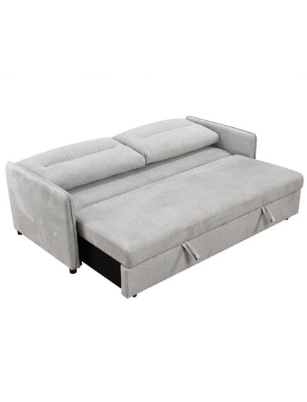 Divans GIROS Light Grey Burlap Sofa, изображение 3