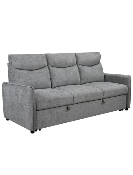 Divans LUMEN Dark Grey Burlap Sofa
