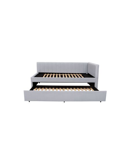 Gulta MARIO 90 Light Grey Right Bed, 2 image