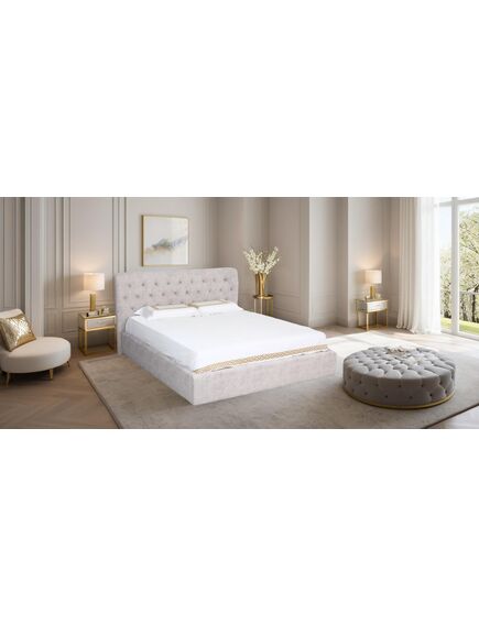 Gulta MONTANA 160 Beige Bed, 8 image