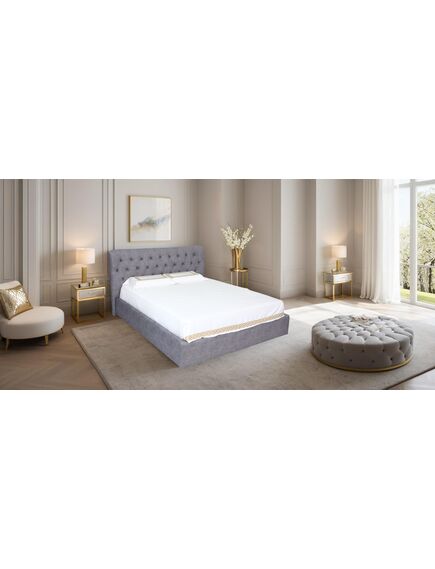Gulta MONTANA 160 Dark Grey Bed, 8 image