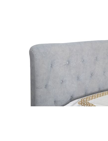 Gulta MONTANA 160 Light Grey Bed, 6 image