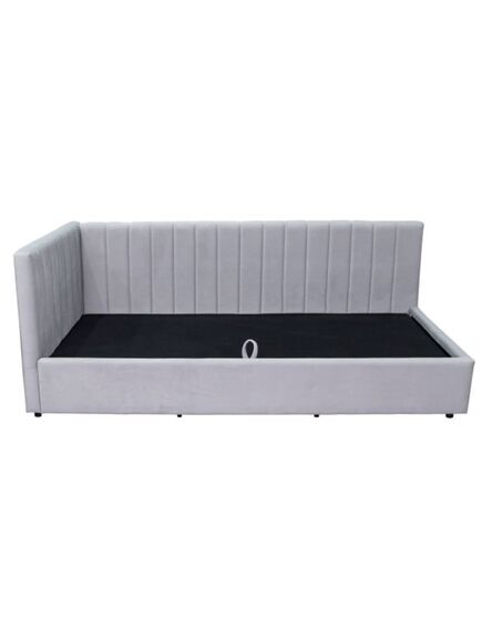 Gulta OLVIA 90 Light Grey Left Bed, 3 image