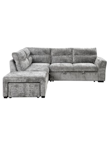 Divans ROCCO Light Grey Left Chenille Corner Sofa, изображение 2