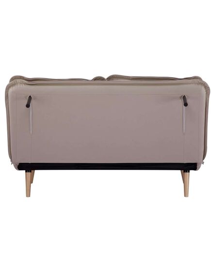 Divans SERIO Beige Flock Sofa, изображение 5