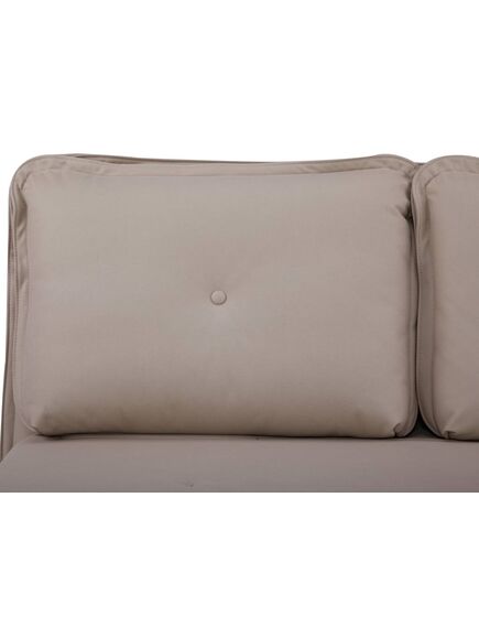 Divans SERIO Beige Flock Sofa, изображение 11