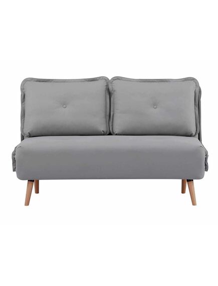 Divans SERIO LIght Grey Flock Sofa