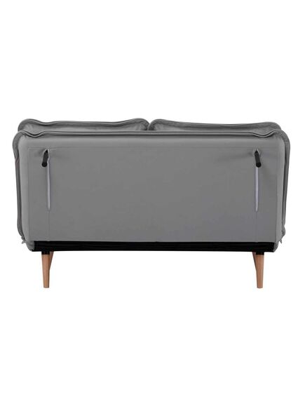 Divans SERIO LIght Grey Flock Sofa, изображение 4