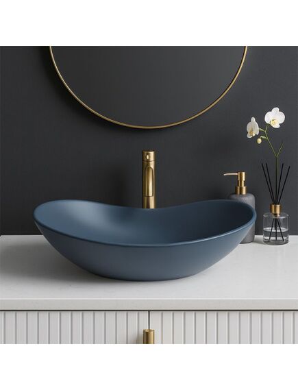 Rea Sanitary Umywalka nablatowa Rea Royal Blueberry Matt, 4 image