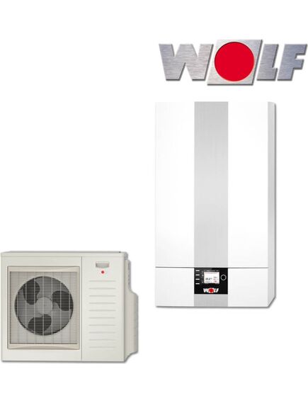 Wolf dalītais siltumsūknis BWL-1S-07 gaiss/ūdens 7kW - gab.