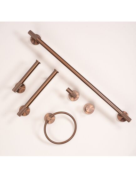 Rea Sanitary UCHWYT NA PAPIER TOALETOWY 6611 Modern Miedź Szczotkowana, 3 image