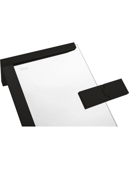 Rea Sanitary Kabina Prysznicowa REA Hugo Czarna 100x90, 7 image
