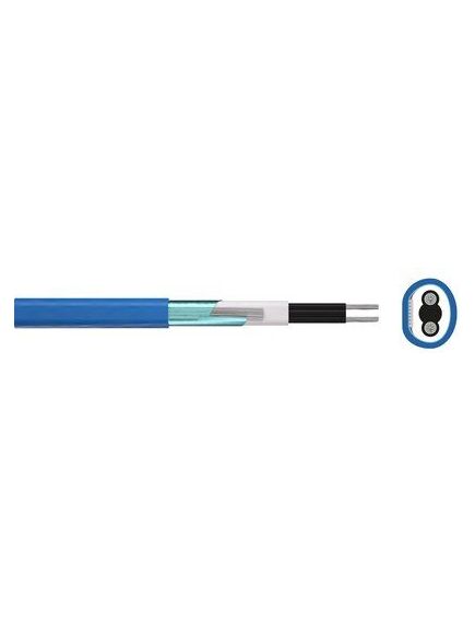 Caur.apsildes kabelis ELSR-M-BAF; 10W/m; 230V;