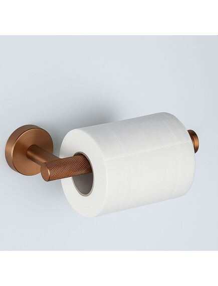 Rea Sanitary UCHWYT NA PAPIER TOALETOWY 6611 Modern Miedź Szczotkowana, 2 image