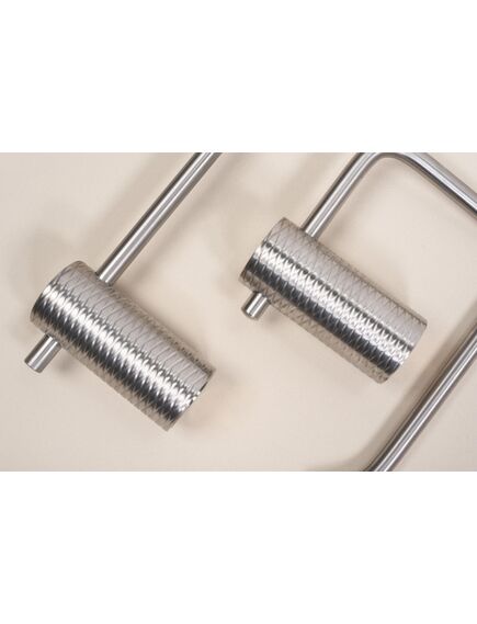 Rea Sanitary Uchwyt na papier toaletowy 9711 Prism Nikiel Szczotkowany, 3 image