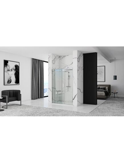 Rea Sanitary Drzwi prysznicowe Rea Nixon-2 120 Chrome, изображение 5