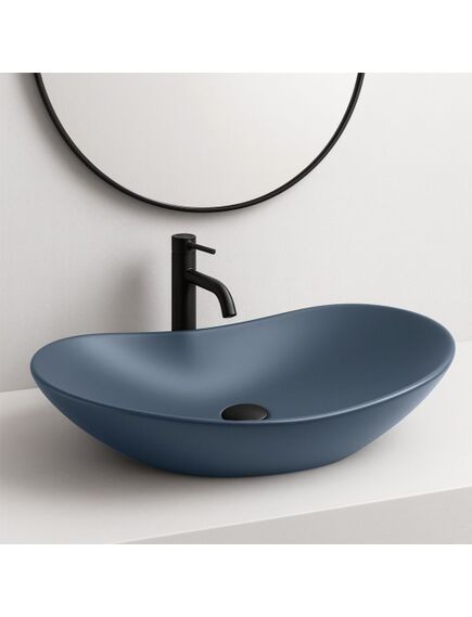 Rea Sanitary Umywalka nablatowa Rea Royal Blueberry Matt, 3 image