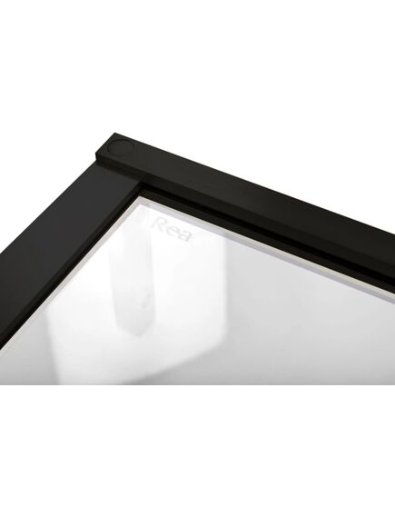 Rea Sanitary Kabina Prysznicowa REA Hugo Czarna 90x90, 6 image