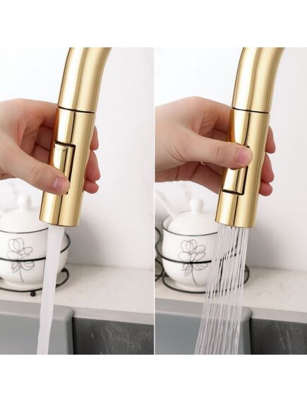 Rea Sanitary Bateria kuchenna Rea Eco Fresh ZŁOTA, 4 image