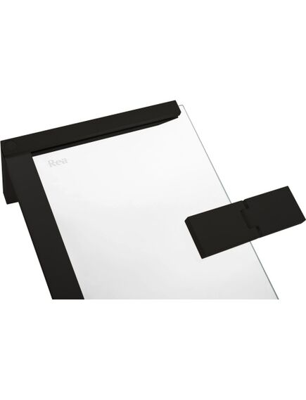 Rea Sanitary Kabina Prysznicowa REA Hugo Czarna 90x90, 7 image