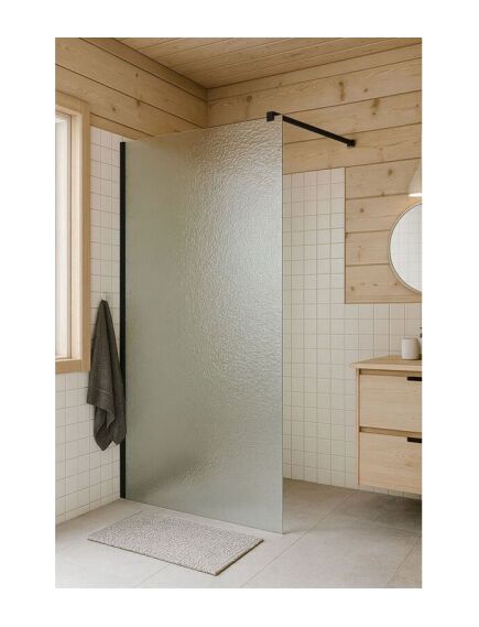 Ocean Dušo sienelė VILA 100x200 black, 3 image