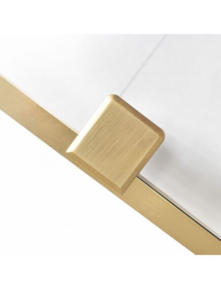 Rea Sanitary Kabina Prysznicowa REA Montana Złota Szczotkowana 110x100, 5 image