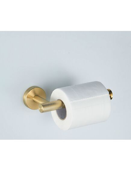 Rea Sanitary UCHWYT NA PAPIER TOALETOWY 6611 Modern Złoty Szczotkowany, 2 image