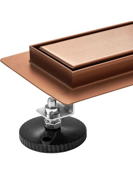 Rea Sanitary Odpływ Liniowy REA Neox brush copper 100, 5 image