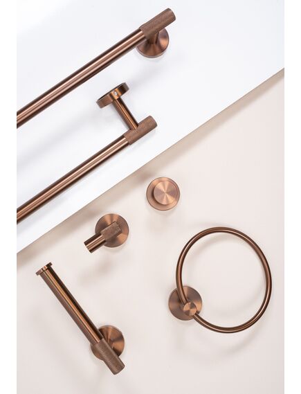 Rea Sanitary UCHWYT NA PAPIER TOALETOWY 6611 Modern Miedź Szczotkowana, 5 image