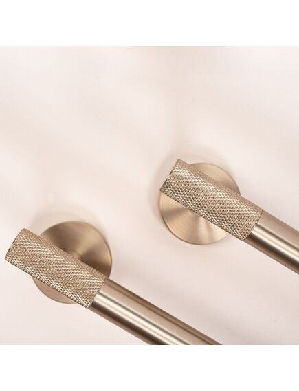 Rea Sanitary UCHWYT NA PAPIER TOALETOWY 6611 Modern Złoty Szczotkowany, 3 image