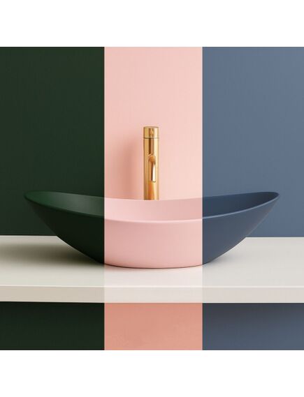 Rea Sanitary Umywalka nablatowa Rea Royal Blueberry Matt, 5 image