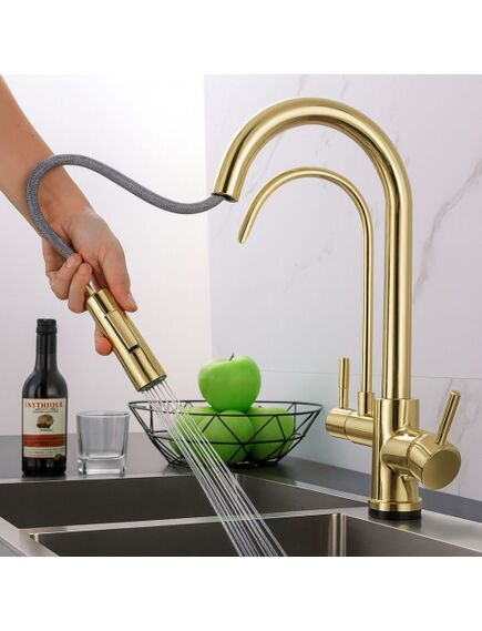 Rea Sanitary Bateria kuchenna Rea Eco Fresh ZŁOTA, 2 image